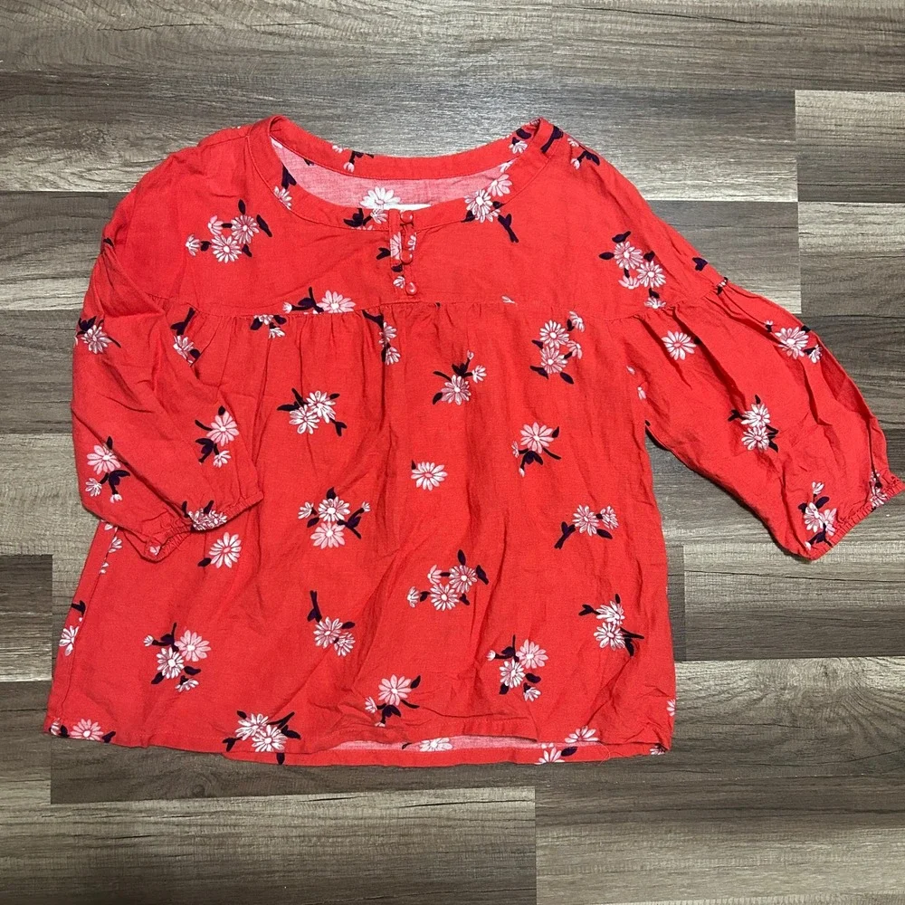 Old Navy Wonder Nation Girl Clothing Lot 10-12 M L Red Yellow Floral Elmo Summer